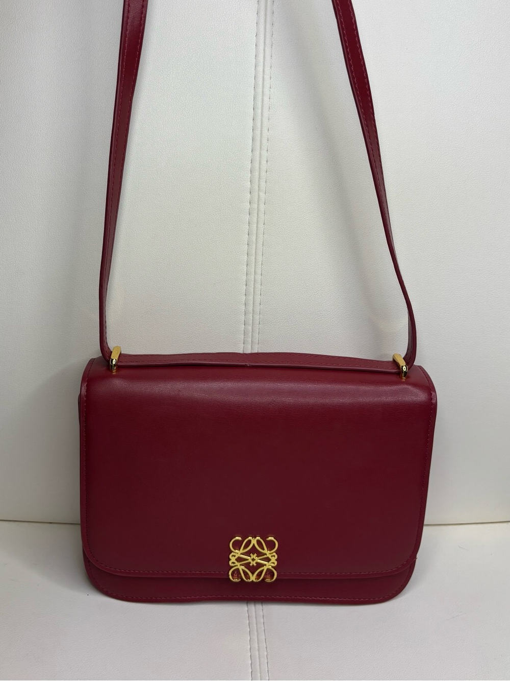 Loewe Goya Small Leather Shoulder Bag